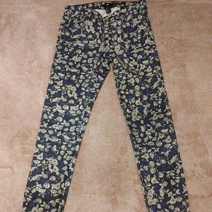 Floral Skinny Jeans